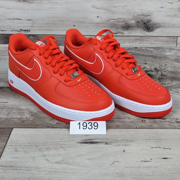 Nike* Air Force 1 \'07 Low‎ Picante Red DV0788-600 Sneaker~ Size 10 (NWT) main image 6